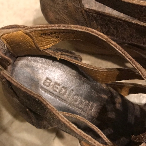 Wedge leather shoes - Picture 5 of 5